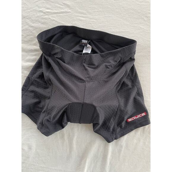 Souke Sports Cycling Shorts Padded Black 8515-E Size L Bike Men’s - Picture 1 of 6